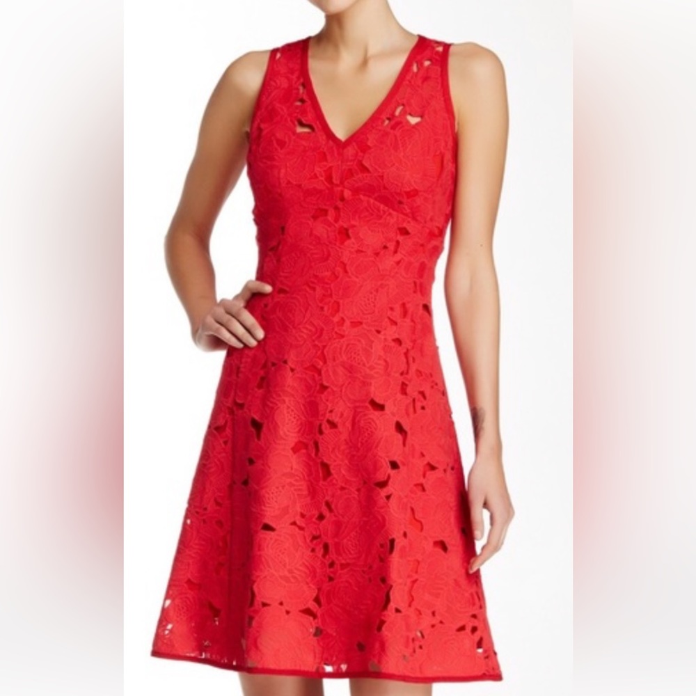 Nanette Lepore red dress